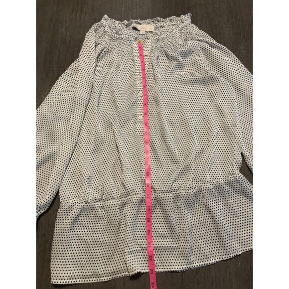 Ann Taylor Loft Women's Blouse 3/4 Quarter Sleeve Size M - Picture 5 of 5